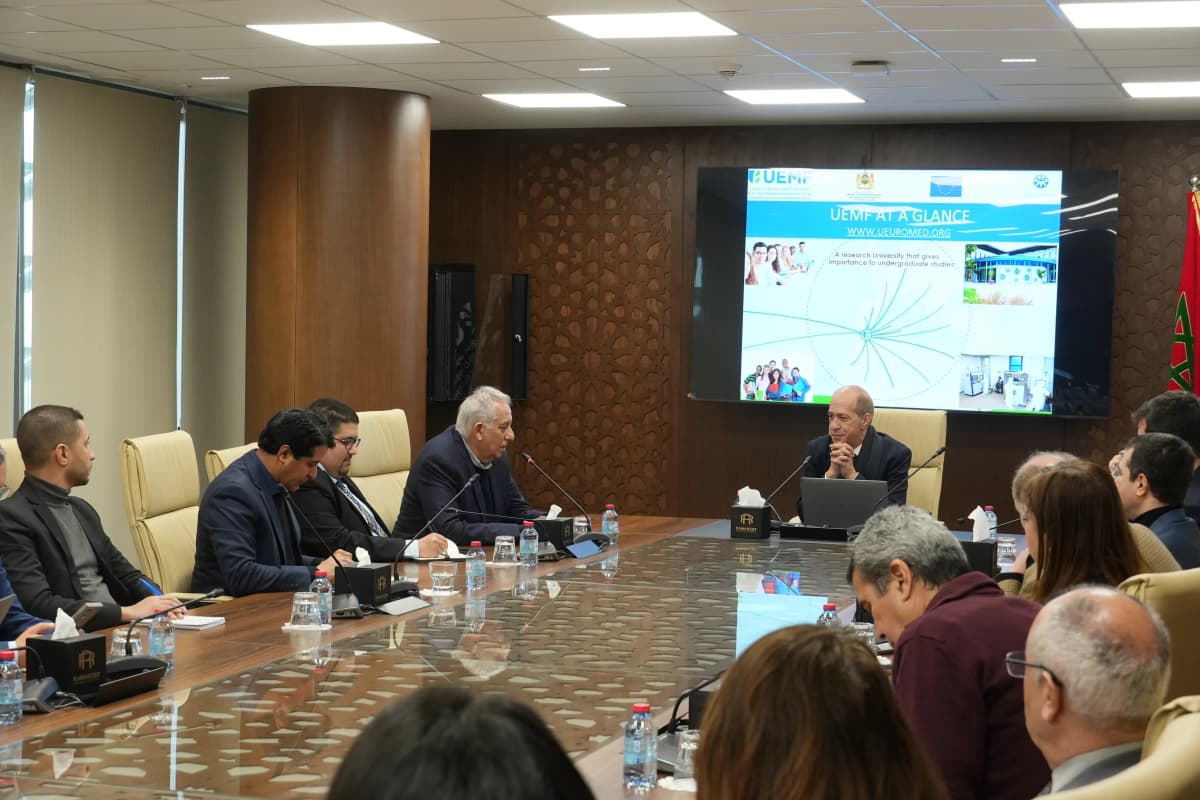 L’UEMF accueille la 6ᵉ réunion du Conseil d’Administration du Cluster Green H2 Maroc