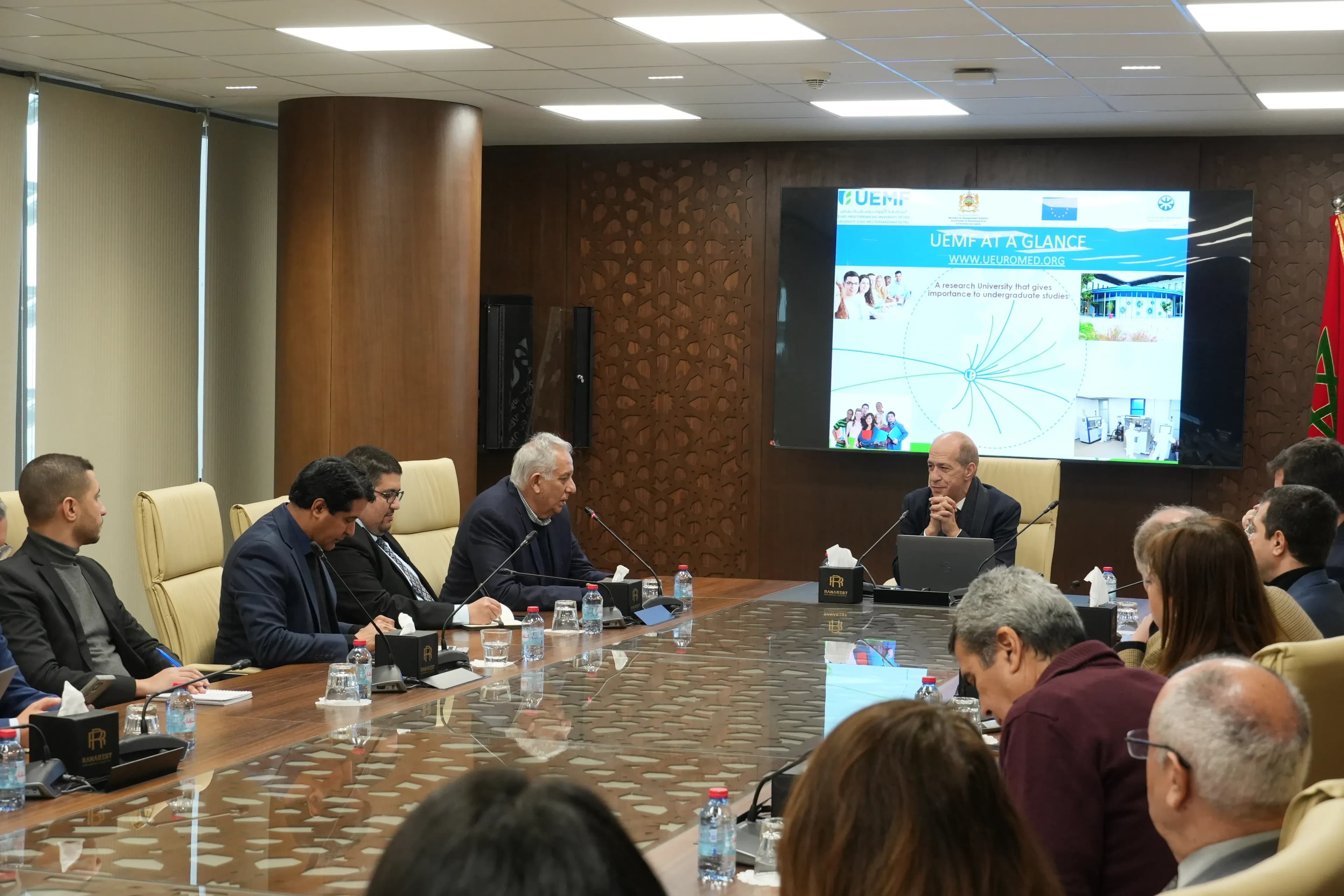 L’UEMF accueille la 6ᵉ réunion du Conseil d’Administration du Cluster Green H2 Maroc