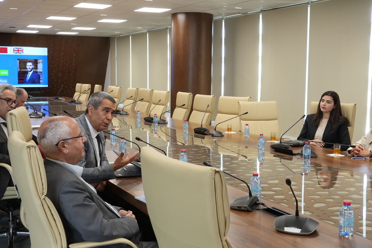 L’UEMF accueille Son Excellence l’Ambassadeur du Royaume-Uni au Maroc pour renforcer les perspectives de coopération académique et scientifique