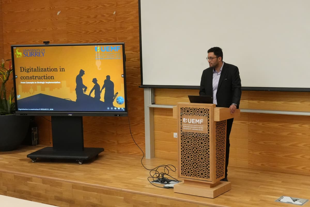 UEMF & University of Surrey : un workshop en génie civil dédié à la construction digitale et durable
