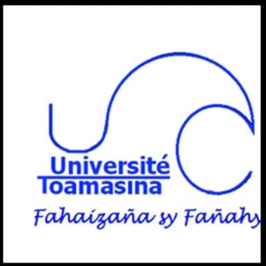 UNIVERSITY OF TOAMASINA