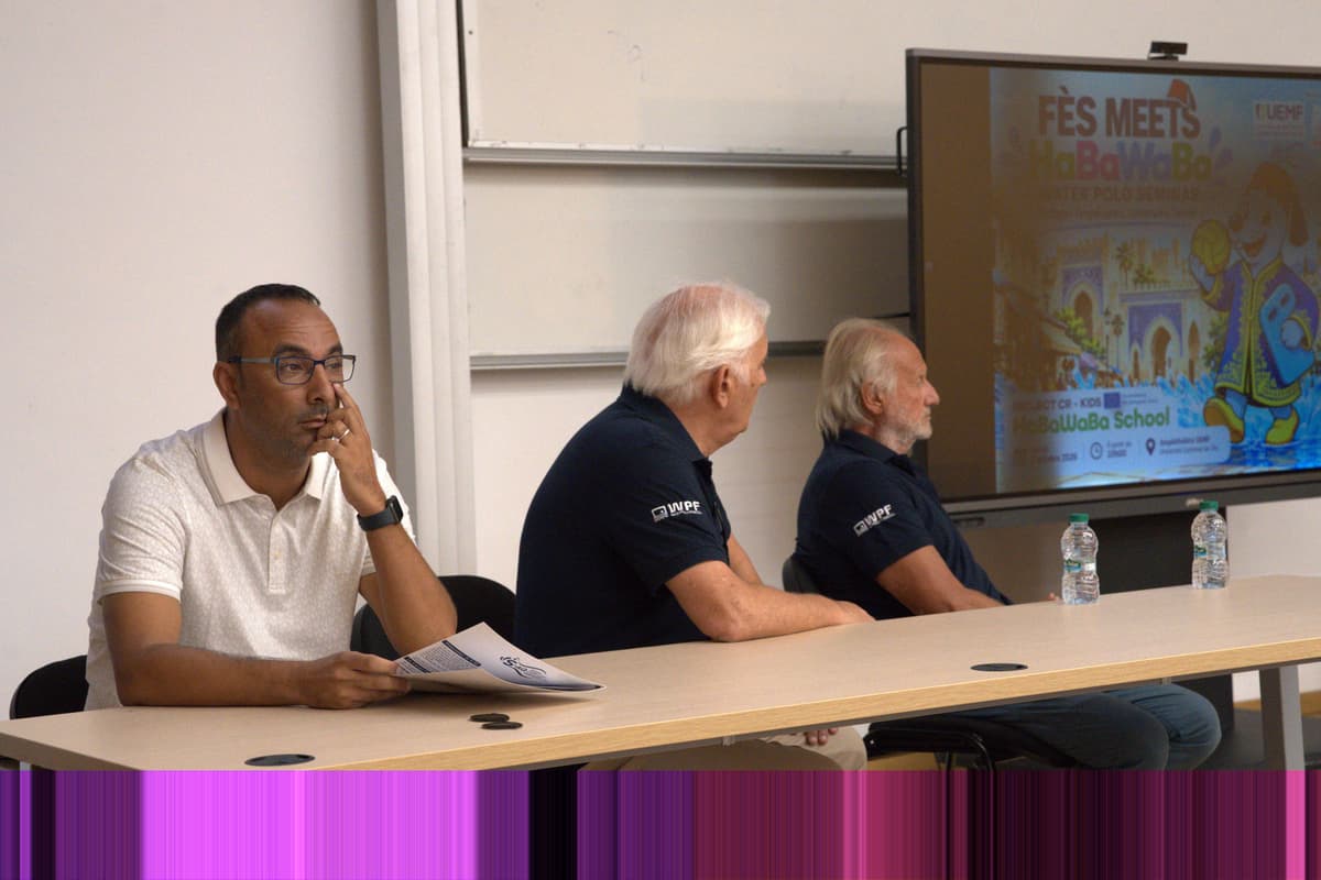 Fès Meets HaBaWaBa : l’UEMF accueille une rencontre internationale dédiée au développement du Water-Polo chez les jeunes