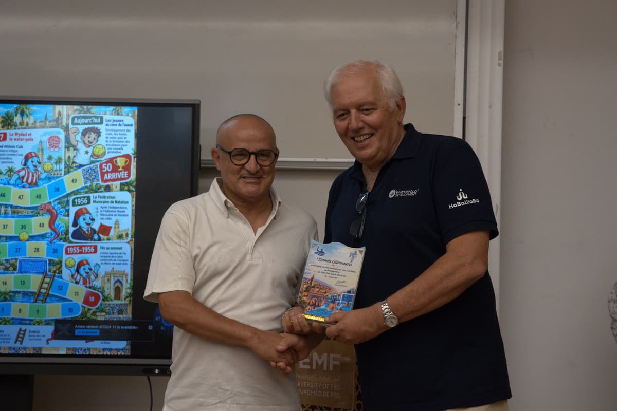 Fès Meets HaBaWaBa : l’UEMF accueille une rencontre internationale dédiée au développement du Water-Polo chez les jeunes