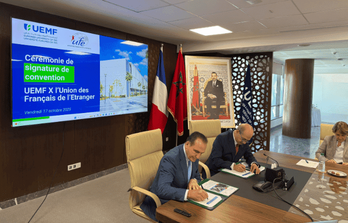 Signature d’une convention de coopération entre l’UEMF et l’Union des Français de l’Étranger (UFE)